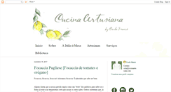 Desktop Screenshot of cucinaartusiana.com